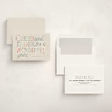 "Colorful Cheers" - Holiday Cards in Taffy by Hannah Williams - Assembled