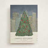 "Downtown holiday" - Holiday Cards in Winter by Creo Study - Front