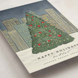 "Downtown holiday" - Holiday Cards in Winter by Creo Study - Detail