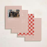 "Year of Cheer" - Holiday Cards in Gumdrop by Olivia Kanaley Inman - Back of Card Options