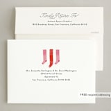 "Holiday Hearth" - Holiday Cards in Forest by Jackie Crawford - FREE Recipient Addressing