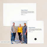 "papery joy" - Holiday Cards in Cobalt by Carrie Moradi - Interior Options