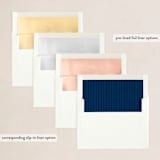 "papery joy" - Holiday Cards in Cobalt by Carrie Moradi - Envelope Liners