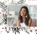 "Holiday Botanicals" - Holiday Cards in Pine by amanda lawrence - Close-Up