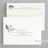 "Holiday Botanicals" - Holiday Cards in Pine by amanda lawrence - FREE Recipient Addressing