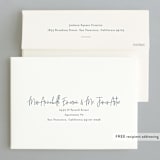 "Serene" - Holiday Cards in Ice Blue by Stacey Meacham - FREE Recipient Addressing
