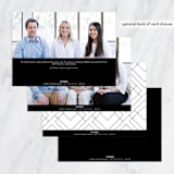 "In All Things" - Holiday Cards in Midnight by Dawn Jasper - Back of Card