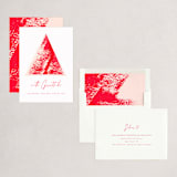 "Grateful Tree" - Holiday Cards in HollyBerry by AK Graphics - Assembled