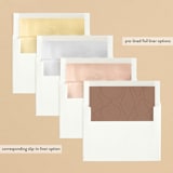 "Ornament Mosaic" - Holiday Cards in Juniper by Amy Kross - Envelope Liners