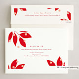"Bold and Bright" - Holiday Cards in Berry by Kelly Schmidt - FREE Recipient Addressing
