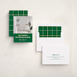 "Holiday in Style" - Holiday Cards in Spruce by Louise Kay - Assembled