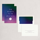 "Holiday Glow" - Holiday Cards in Aurora Borealis by Phrosné Barwood - Assembled