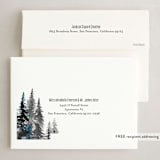 "Joyful Trees" - Holiday Cards in Spruce by Katy Abraham - FREE Recipient Addressing