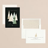 "The Pines" - Holiday Cards in Forest by Julie Murray - Assembled