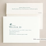 "Joyful Watercolors" - Holiday Cards in Evergreen by Makewells - FREE Recipient Addressing