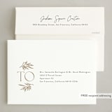 "Thankful For You" - Holiday Cards in Eggnog by Leah Bisch - FREE Recipient Addressing