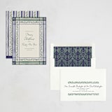 "Holiday Linen" - Holiday Cards in Marine by Chris Griffith - Assembled