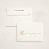 "Quick Note" - Holiday Cards in Persimmon by Olivia Raufman - FREE Recipient Addressing