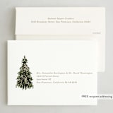 "Holiday Stripes" - Holiday Cards in Pine by Baumbirdy - FREE Recipient Addressing