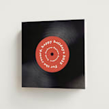 "For the Record" - Holiday Cards in Maple Leaf by Gwen Bedat - Folded Card