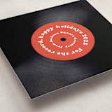 "For the Record" - Holiday Cards in Maple Leaf by Gwen Bedat - Detail