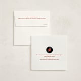 "For the Record" - Holiday Cards in Maple Leaf by Gwen Bedat - FREE Recipient Addressing