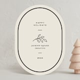 "matchbook" - Holiday Cards in Coal by Megan Davis - Front
