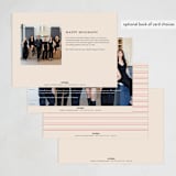 "Wrapping Paper" - Holiday Cards in Pine by Claudia Orengo - Back of Card Options