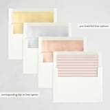 "Wrapping Paper" - Holiday Cards in Pine by Claudia Orengo - Envelope Liner Options