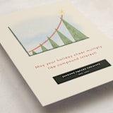 "Christmas Tree Chart" - Holiday Cards in Ivory by Becky Nimoy - Detail