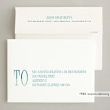 "Bright & Happy" - Holiday Cards in Ocean by Robert and Stella - FREE Recipient Addressing