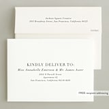 "Thank You" - Holiday Cards in Pine by Kasia Labocki - FREE Recipient Addressing