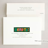"Chunky" - Holiday Cards in Retro by Jen Owens - FREE Recipient Addressing