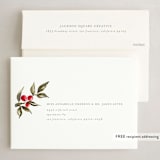 "Holiday Classic" - Holiday Cards in Moss by Chris Griffith - FREE Recipient Addressing