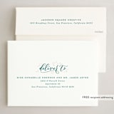 "Elegant Evergreen" - Holiday Cards in Evergreen by Hooray Creative - FREE Recipient Addressing