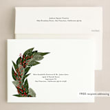 "Abundant" - Holiday Cards in Berry by Iveta Angelova - FREE Recipient Addressing