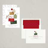 "Gift of Gratitude" - Holiday Cards in Stocking by Robert and Stella - Assembled