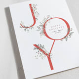 "Pine & Berry Joy" - Holiday Cards in Jolly Red by Itsy Belle Studio - Close-Up
