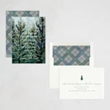 "Peaceful Forest" - Holiday Cards in Forest by Holly Whitcomb - Assembled
