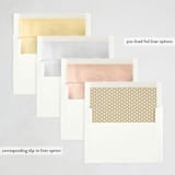"Provisions" - Holiday Cards in Sage by Olivia Raufman - Envelope Liners