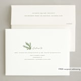 "Seasonal Etching" - Holiday Cards in Spruce by Paula Pecevich - FREE Recipient Addressing