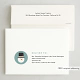 "Hats Off To You" - Holiday Cards in Blue Jay by Louise Kay - FREE Recipient Addressing