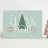 "Thank You Tree" - Holiday Cards in Spruce by Alethea and Ruth - Front