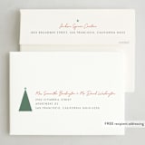 "Thank You Tree" - Holiday Cards in Spruce by Alethea and Ruth - FREE Recipient Addressing