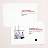 "Fun Mail" - Holiday Cards in Cardinal by Paper Raven Co. - Interior Options