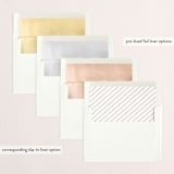 "Fun Mail" - Holiday Cards in Cardinal by Paper Raven Co. - Envelope Liners