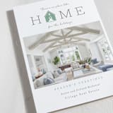 "Home for the Holidays" - Holiday Cards in Woodland Estate by Debb W - Detail