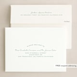 "New Home For The Holidays" - Holiday Cards in Sage by Sarah Cohn - FREE Recipient Addressing