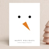 "Snowman" - Holiday Cards in Pumpkin by Yuliya Evseeva - Front