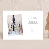 "Cheers To You" - Holiday Cards in Pond by Jula Paper Co. - Front